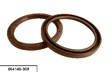 864149-30# КР Сальник ступицы вездехода в сборе, 130х162х15, КРАСНЫЙ, Балаково