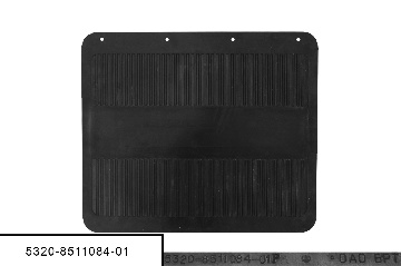 5320-8511084-01 Фартук (брызговик) задний большой, 580х500 мм, БРТ
