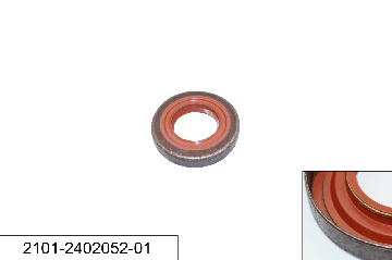 2101-2402052-01 Сальник редуктора заднего моста Красный 35,8х68х12, РТ