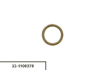 33-1106379 Кольцо уплотнительное ТНВД, РЕЗЕРВ, БЕЖ