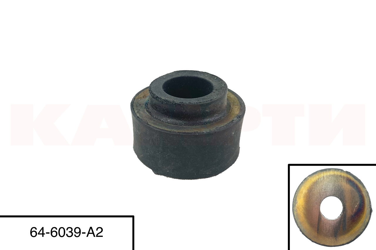 Подушка двигателя (задней опоры) нижняя ГАЗ,ПАЗ,УАЗ (ЯРТИ)