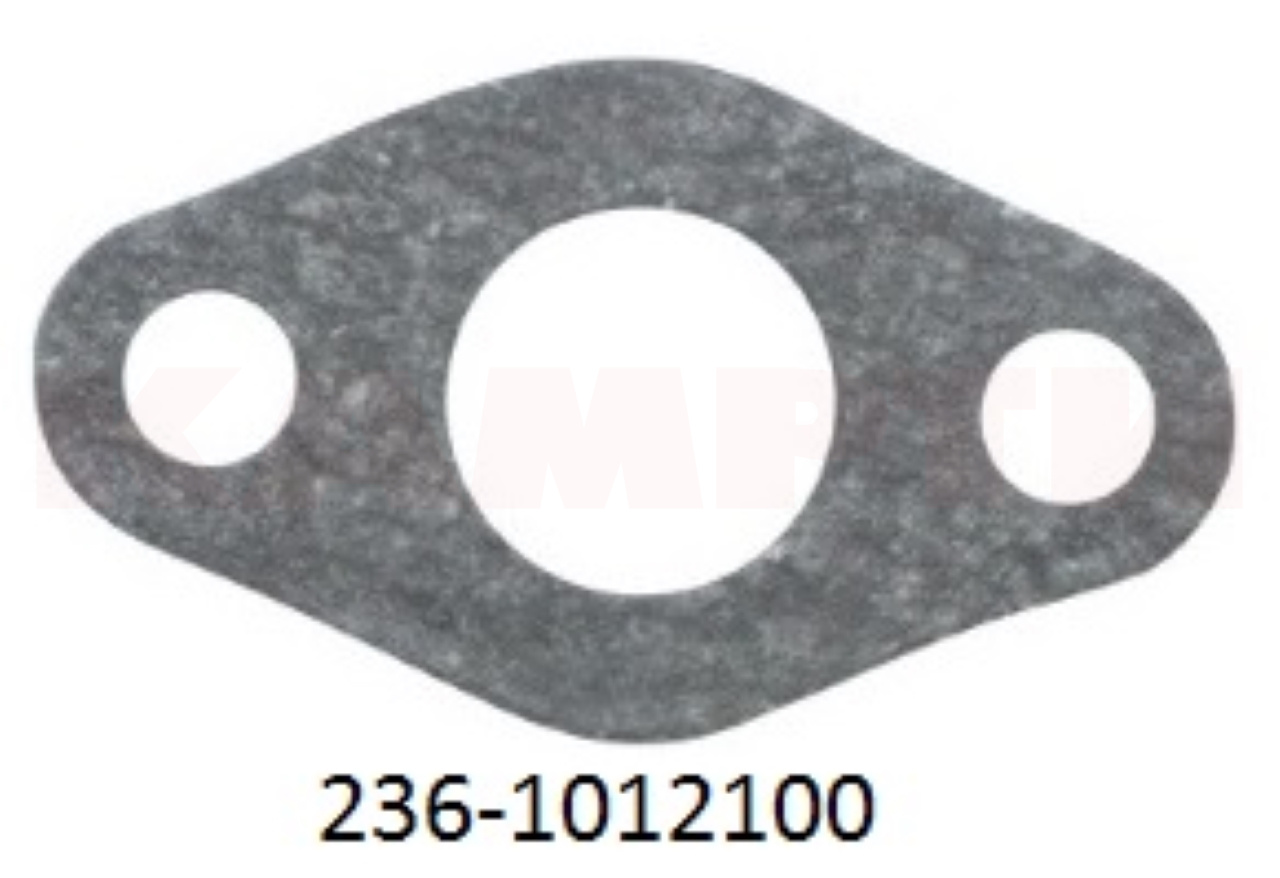 236-1012100 Прокладка корпуса масляного фильтра (паронит 0,6мм)