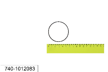 740-1012083 Прокладка масляного фильтра, БРТ