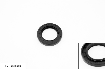 Манжета армированная ТС 2.2-35х55х8 (NBR70) BRUBBERG 