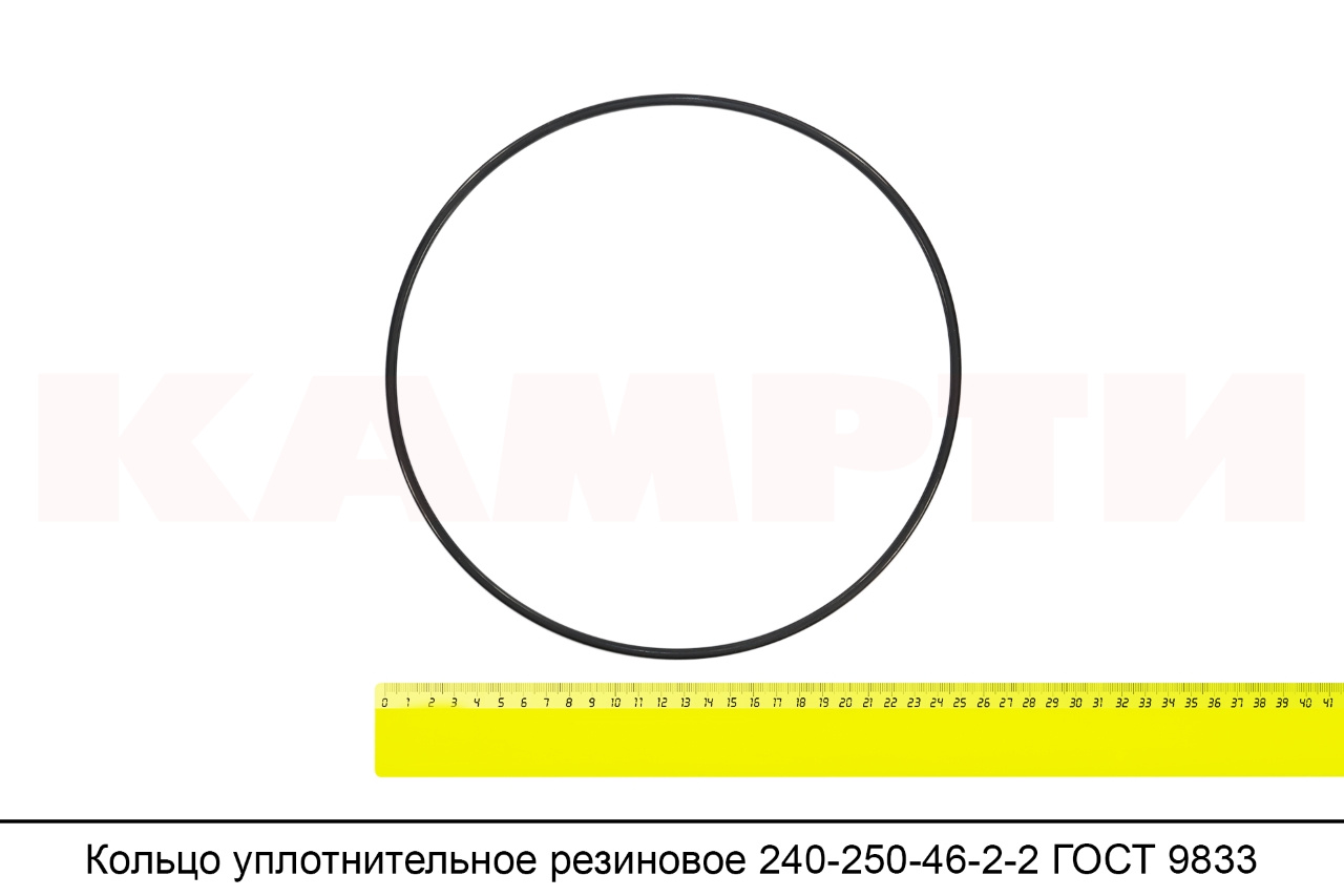 Кольцо уплотнительное резиновое 240-250-46-2-2 ГОСТ 9833-73