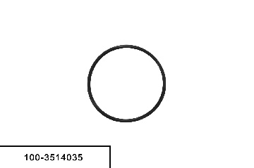 100-3514035 РК О-образное кольцо