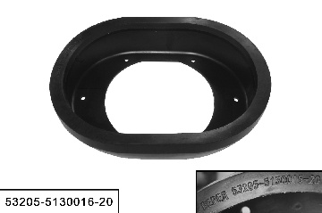 53205-5130016-20 Уплотнитель люка пола ЕВРО для а/м Камаз выпуска с 2000 г., РОСТАР