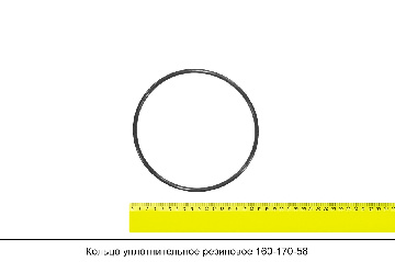 Кольцо уплотнительное резиновое 160-170-58-2-2