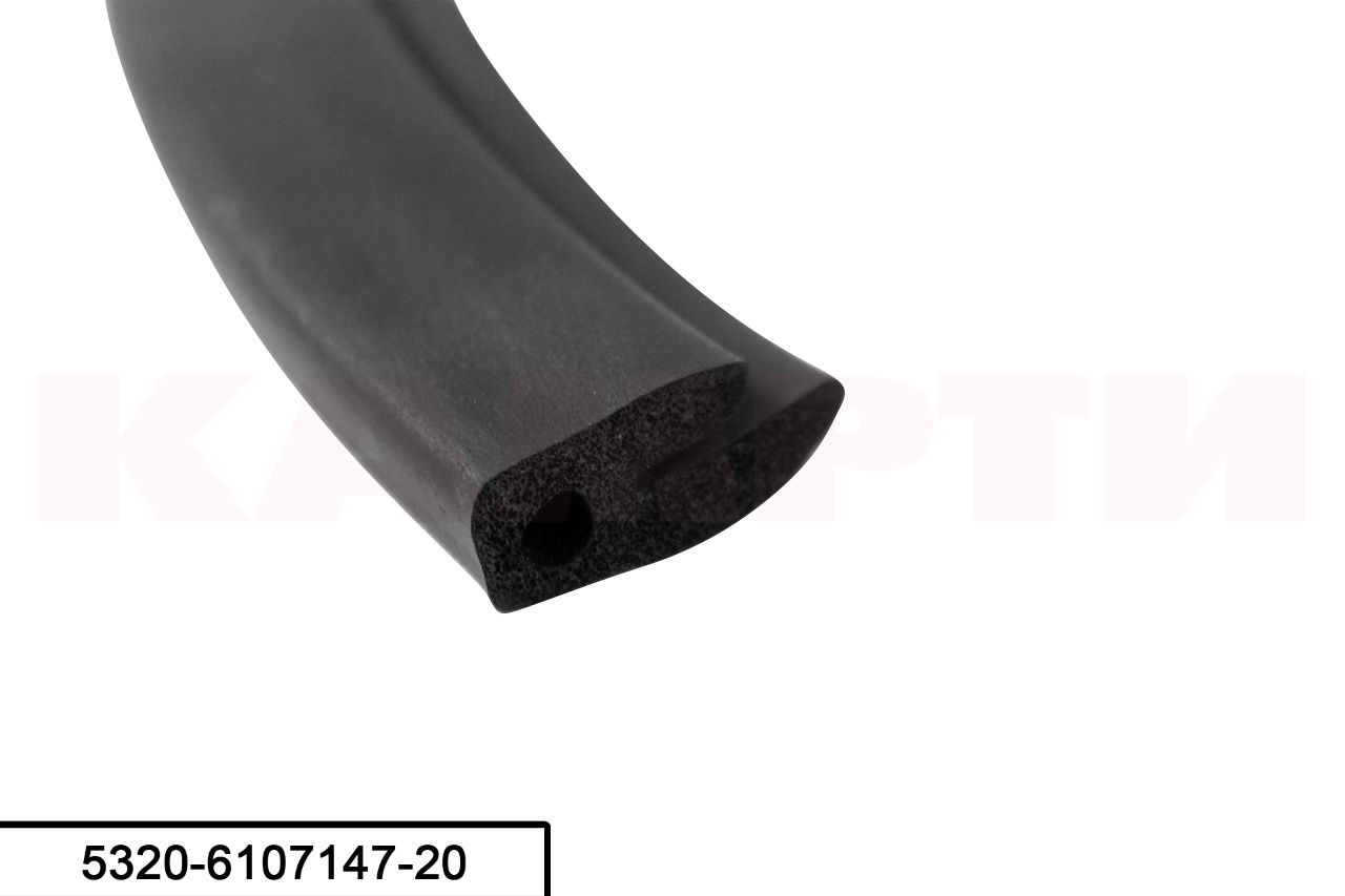 5320-6107147-20 Уплотнитель двери губчатый, БРТ
