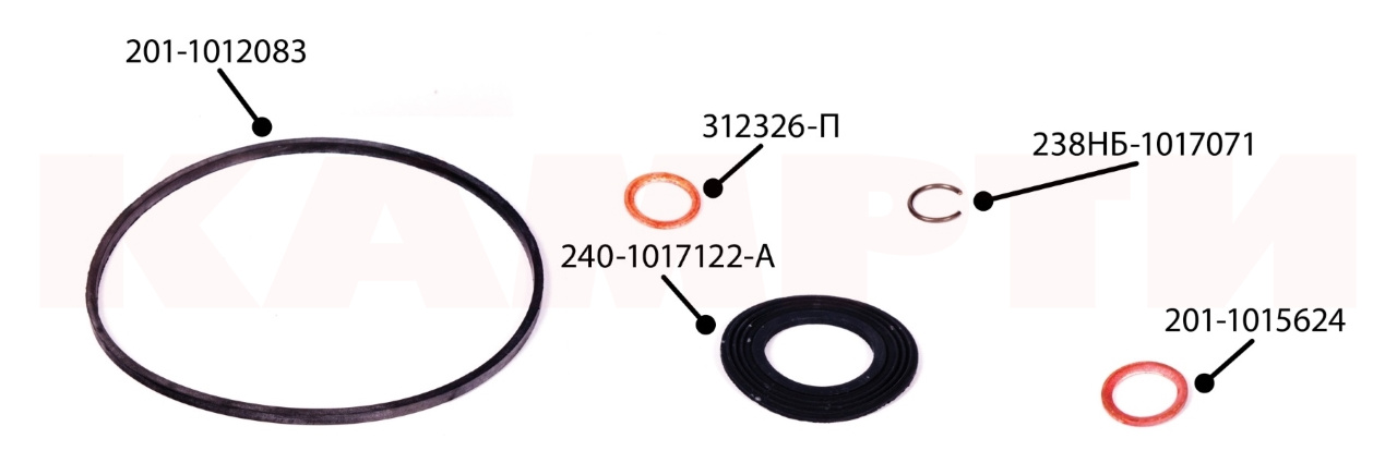 238-1017001-10У Ремкомплект ФТОМ, КАМРТИ