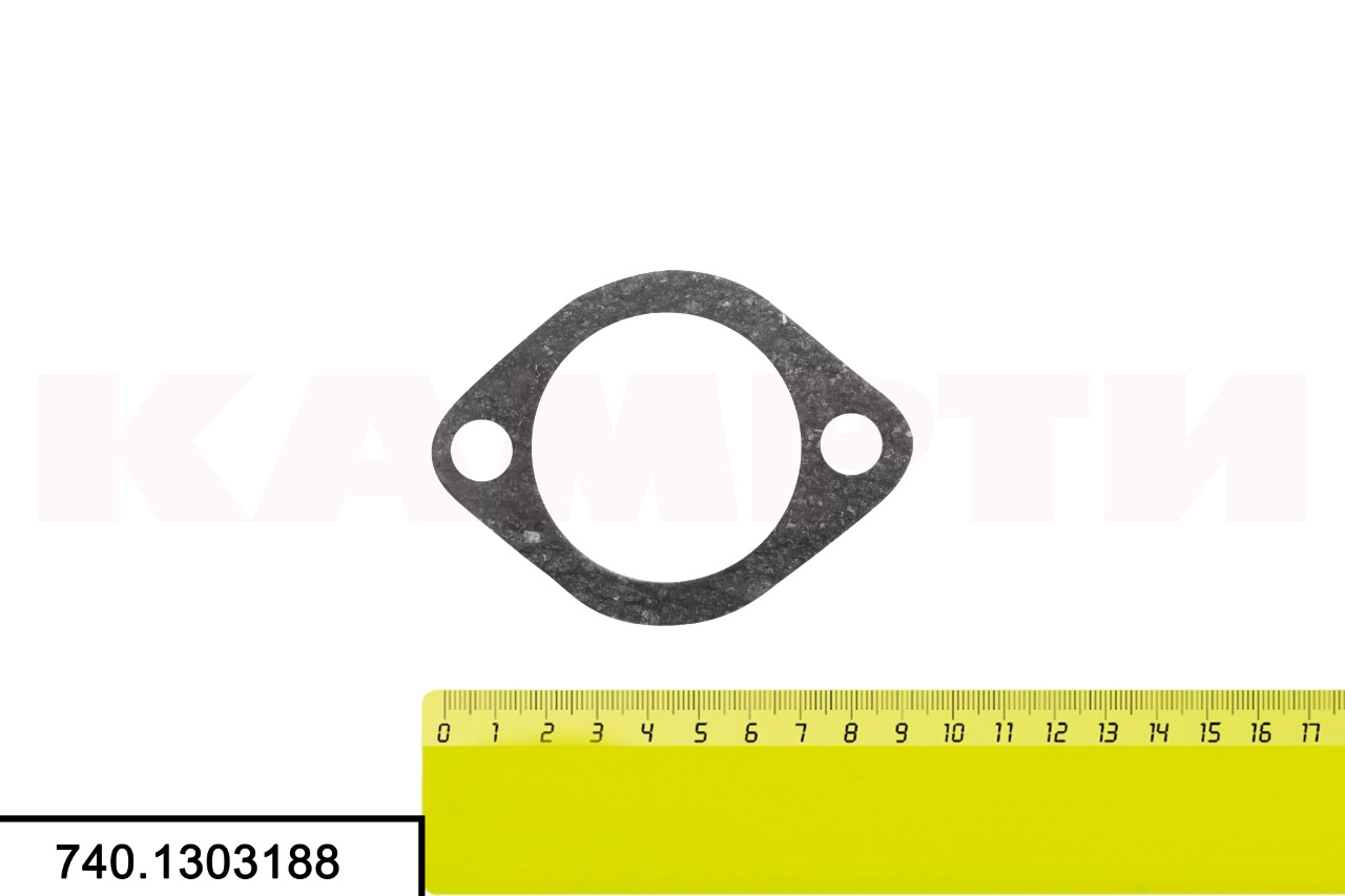 740-1303188 Прокладка водяной коробки (0,6), ТД