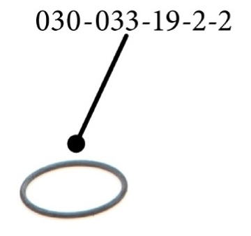 030-033-19-2-2 Кольцо уплотнительное ГОСТ 18829-73 (ОАО "БЕЛАРУСЬРЕЗИНОТЕХНИКА")