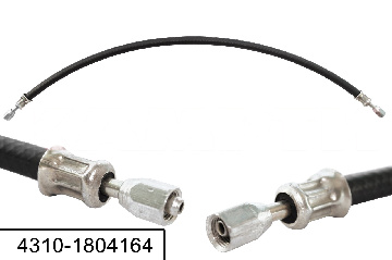 4310-1804164 Шланг управления раздаткой L=600мм гайка10/гайка10, Наб.Челны